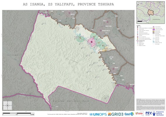 Microplanning: Isanga, Yalifafu, Boende, Tshuapa, COD (2025)