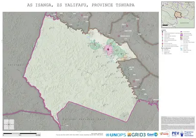 Microplanning: Isanga, Yalifafu, Boende, Tshuapa, COD (2025)