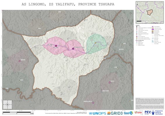 Microplanning: Lingomo, Yalifafu, Boende, Tshuapa, COD (2025)