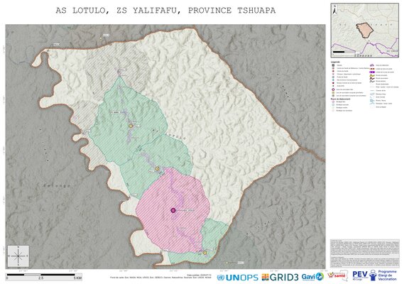 Microplanning: Lotulo, Yalifafu, Boende, Tshuapa, COD (2025)