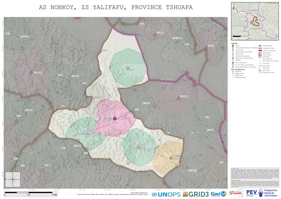 Microplanning: Nonkoy, Yalifafu, Boende, Tshuapa, COD (2025)