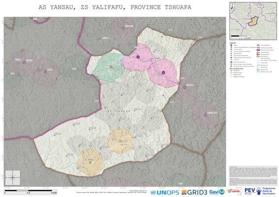 Microplanning: Yansau, Yalifafu, Boende, Tshuapa, COD (2025)