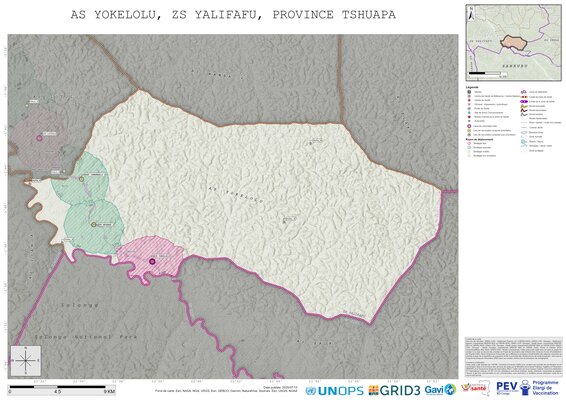 Microplanning: Yokelolu, Yalifafu, Boende, Tshuapa, COD (2025)