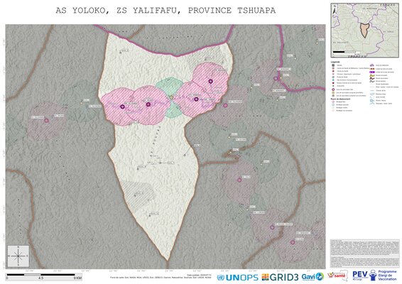 Microplanning: Yoloko, Yalifafu, Boende, Tshuapa, COD (2025)